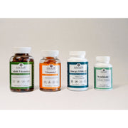 Salaam Nutritionals Halal Gut Health Restore Bundle – Multivitamin, Vitamin C, Fish Oil, and Synbiotic+