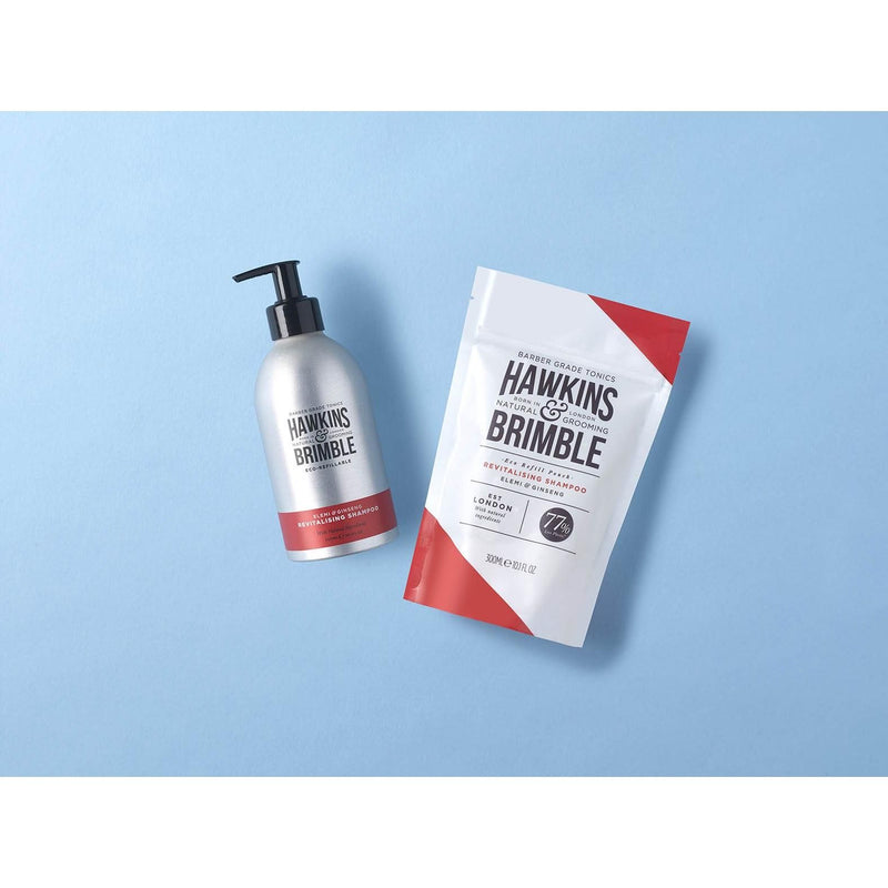 Hawkins & Brimble COM Revitalising Shampoo Eco-Refillable 300ml Hair care