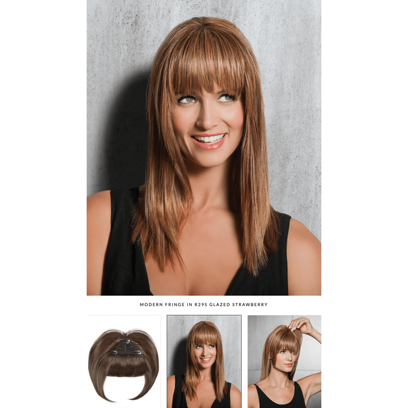 Hairdo Modern Fringe Bangs Hairpiece Color R6/30H