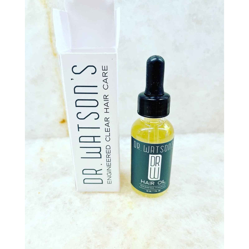 Dr. Watson's Hair & Skin Care Dr. Watson's | Hair Oil | Nourishing and Moisturizing | 1 Oz Hair Oil