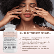 Bellawell Health Hair, Skin and Nails by Bellawell Health & Beauty Misty Rose