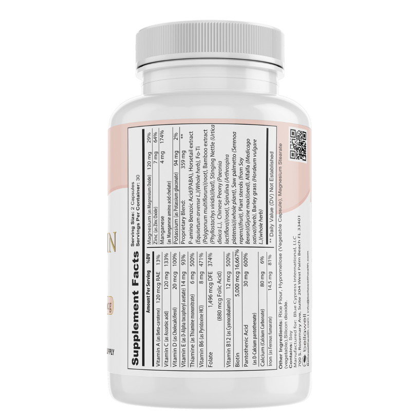 Hair, Skin and Nails by Bellawell