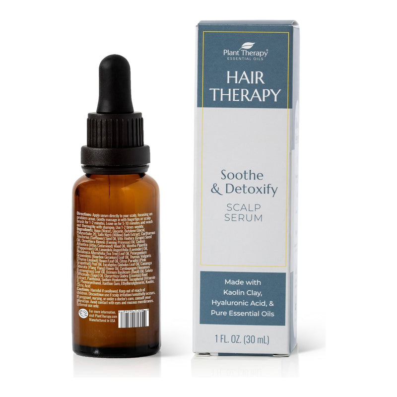 Plant Therapy Hair Therapy Soothe & Detoxify Scalp Serum Hair & Skin Care