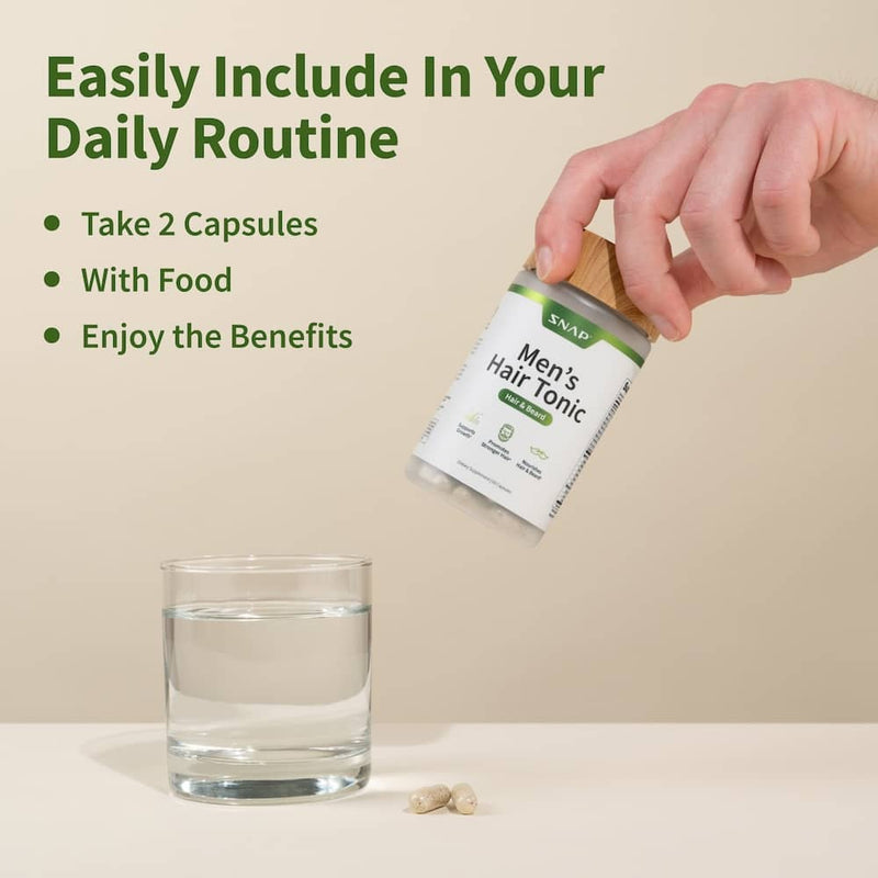 Snap Supplements Hair Growth Supplement for Men