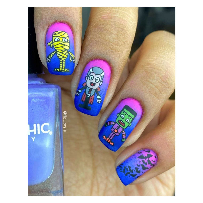 UberChic Beauty Halloween-10 Stamping Plate