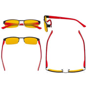 eyekeeper.com Half-rim Blue Light Blocking Eyeglasses HP17005 Eyeglasses