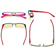 eyekeeper.com Half-rim Blue Light Blocking Eyeglasses TM17005 Eyeglasses