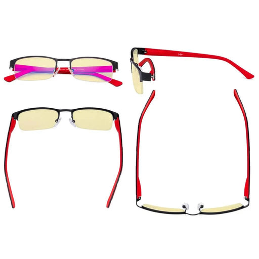 eyekeeper.com Half-rim Blue Light Blocking Eyeglasses TM17005 Eyeglasses