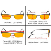 eyekeeper.com Half Rim Blue Light Blocking Reading Glasses DS1614 Eyeglasses