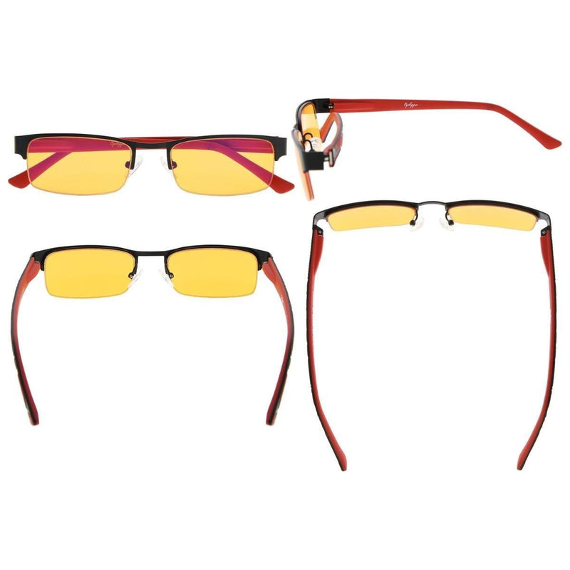 eyekeeper.com Half-rim Blue Light Blocking Reading Glasses LX17005-BB98 Eyeglasses