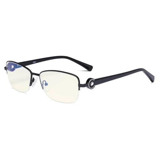 eyekeeper.com Half-rim Blue Light Filter Eyeglasses LX19008-BB40 Eyeglasses