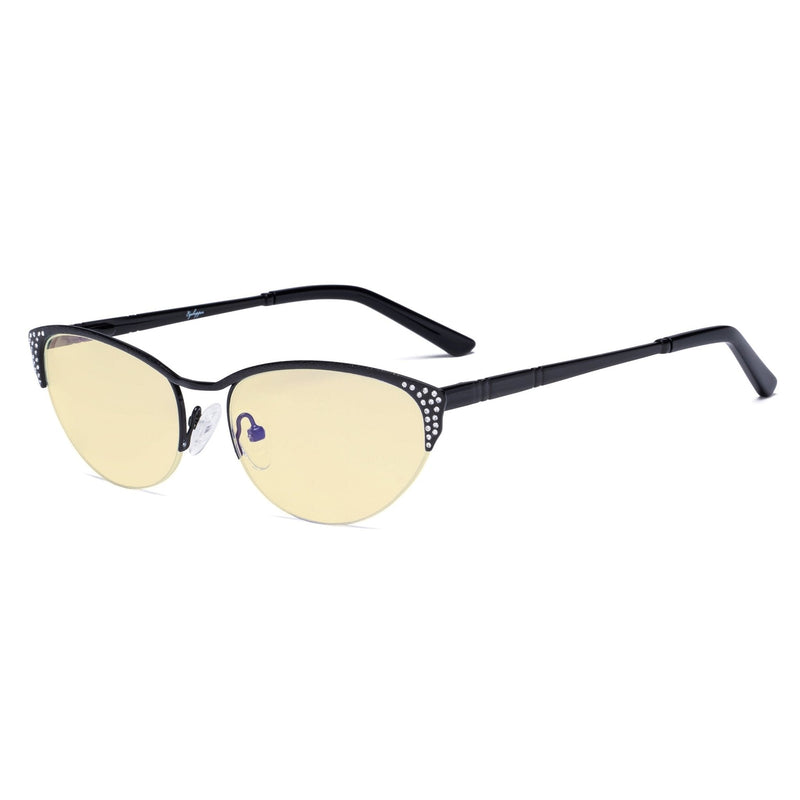 eyekeeper.com Stylish Cat-eye Blue Light Blocking Eyeglasses TM17002 Eyeglasses