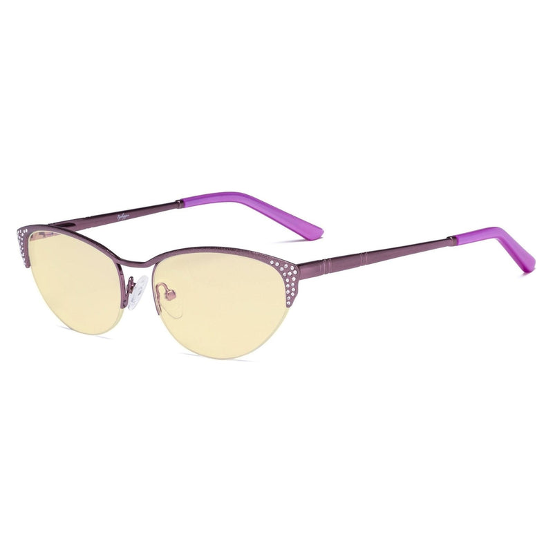 eyekeeper.com Stylish Cat-eye Blue Light Blocking Eyeglasses TM17002 Eyeglasses