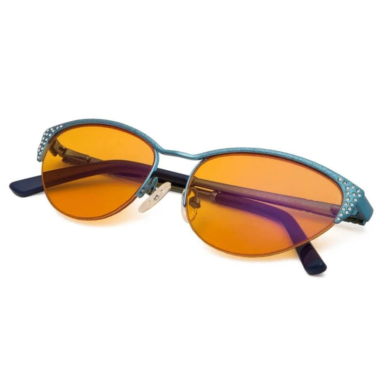 eyekeeper.com Half-rim Cat-eye Blue Light Blocking Readers 4-LX17002 Eyeglasses