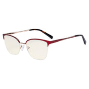 eyekeeper.com Blue Light Filter Glasses Half-rim Stylish Style LX19028-BB40 Eyeglasses