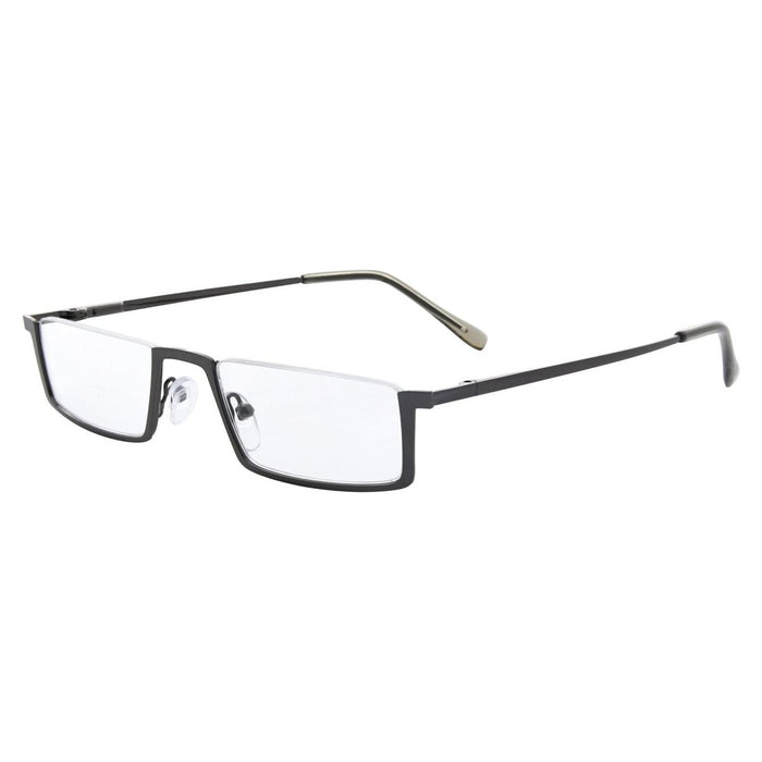 Eyekeeper.Com - Half Rim Chic Metal Reading Glasses R1613