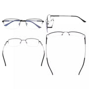 eyekeeper.com Half-rim Elegant Progressive Multifocal Reading Glasses M1702 Eyeglasses