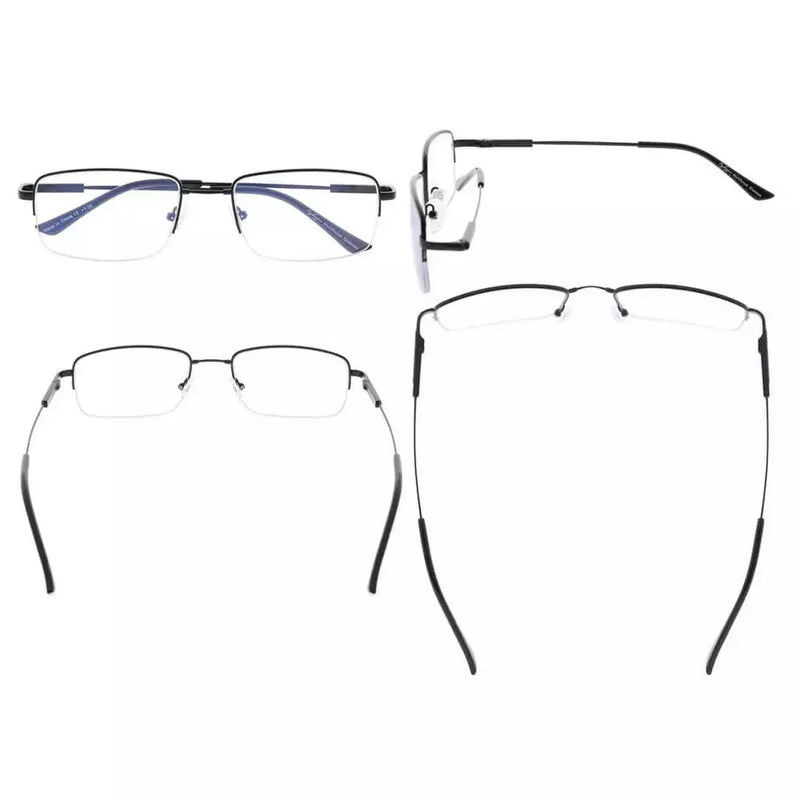 eyekeeper.com Half-rim Elegant Progressive Multifocal Reading Glasses M1702 Eyeglasses