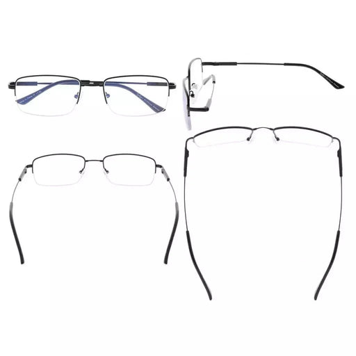 eyekeeper.com Half-rim Elegant Progressive Multifocal Reading Glasses M1702 Eyeglasses