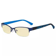 eyekeeper.com Half-rim Metal Blue Light Blocking Eyeglasses TM17006 Eyeglasses
