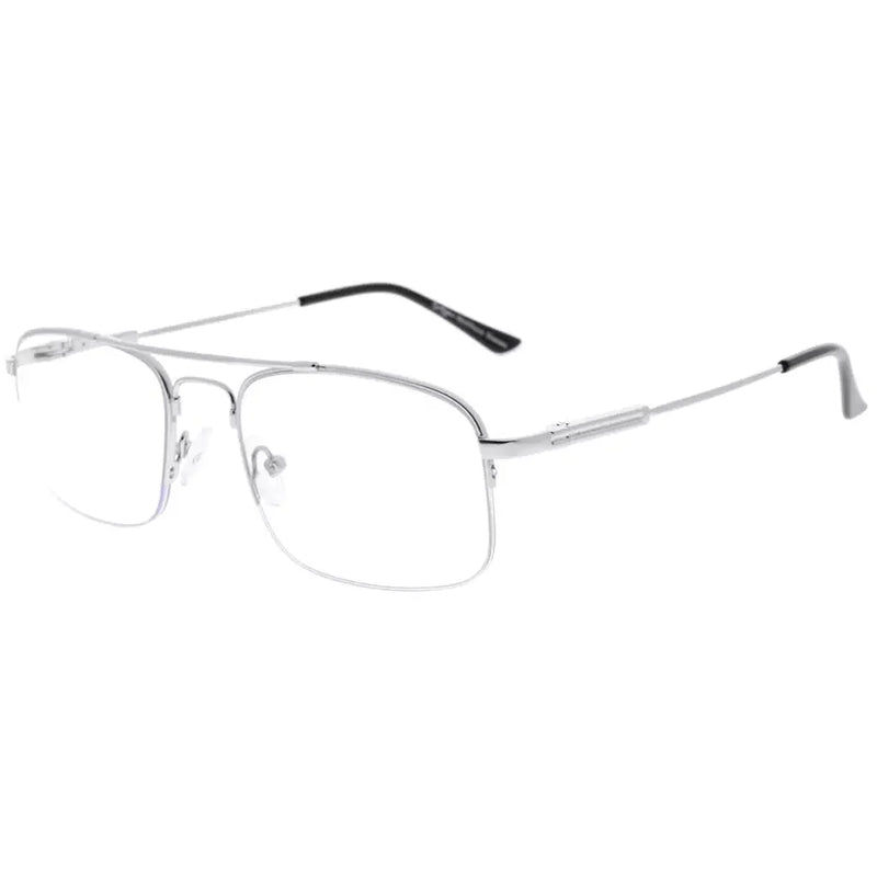 eyekeeper.com Half-rim Pilot Progressive Multifocus Reading Glasses M1706 Eyeglasses
