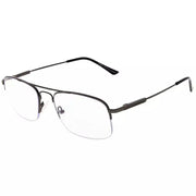eyekeeper.com Half-rim Pilot Progressive Multifocus Reading Glasses M1706 Eyeglasses