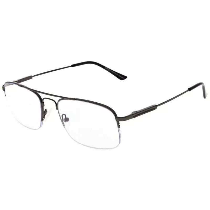 eyekeeper.com Half-rim Pilot Progressive Multifocus Reading Glasses M1706 Eyeglasses