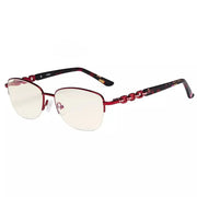 eyekeeper.com Half-rim Stylish Blue Light Blocking Reading Glasses LX17016 Eyeglasses