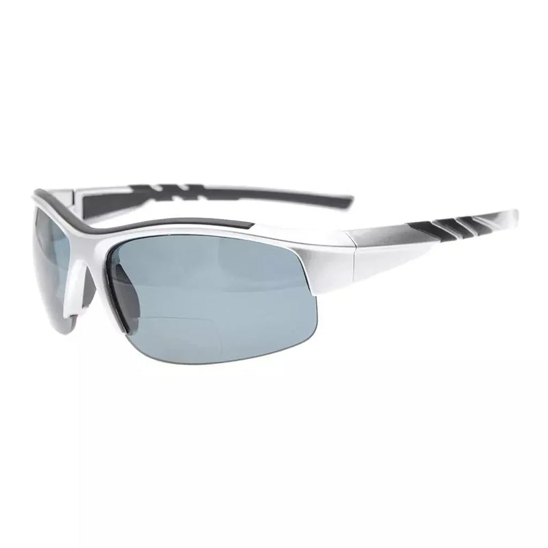 eyekeeper.com Half Rim TR90 Polarized Bifocal Reading Sunglasses TH6226PGSG Sunglasses