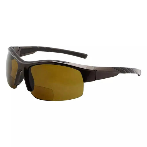 eyekeeper.com Half Rim TR90 Polarized Bifocal Reading Sunglasses TH6226PGSG Sunglasses