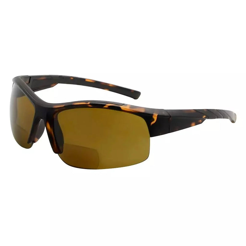 eyekeeper.com Half Rim TR90 Polarized Bifocal Reading Sunglasses TH6226PGSG Sunglasses