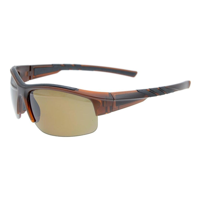 Eyekeeper.Com - Half Rim Tr90 Polarized Sport Sunglasses Men Th6226