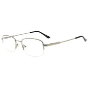 eyekeeper.com Half Rim Vintage Rectangle Reading Glasses Sleek Readers R1704 Eyeglasses