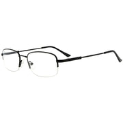 eyekeeper.com Half Rim Vintage Rectangle Reading Glasses Sleek Readers R1704 Eyeglasses