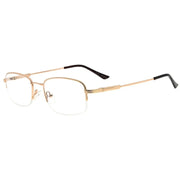 eyekeeper.com Half Rim Vintage Rectangle Reading Glasses Sleek Readers R1704 Eyeglasses
