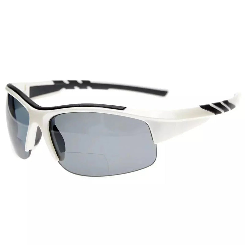 eyekeeper.com Half Rimless TR90 Sport Bifocal Reading Sunglasses TH6226-B Sunglasses