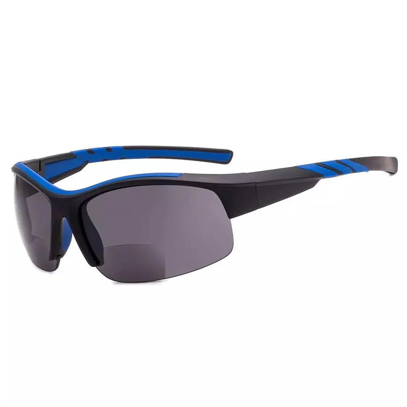 eyekeeper.com Half Rimless TR90 Sport Bifocal Reading Sunglasses TH6226-B Sunglasses