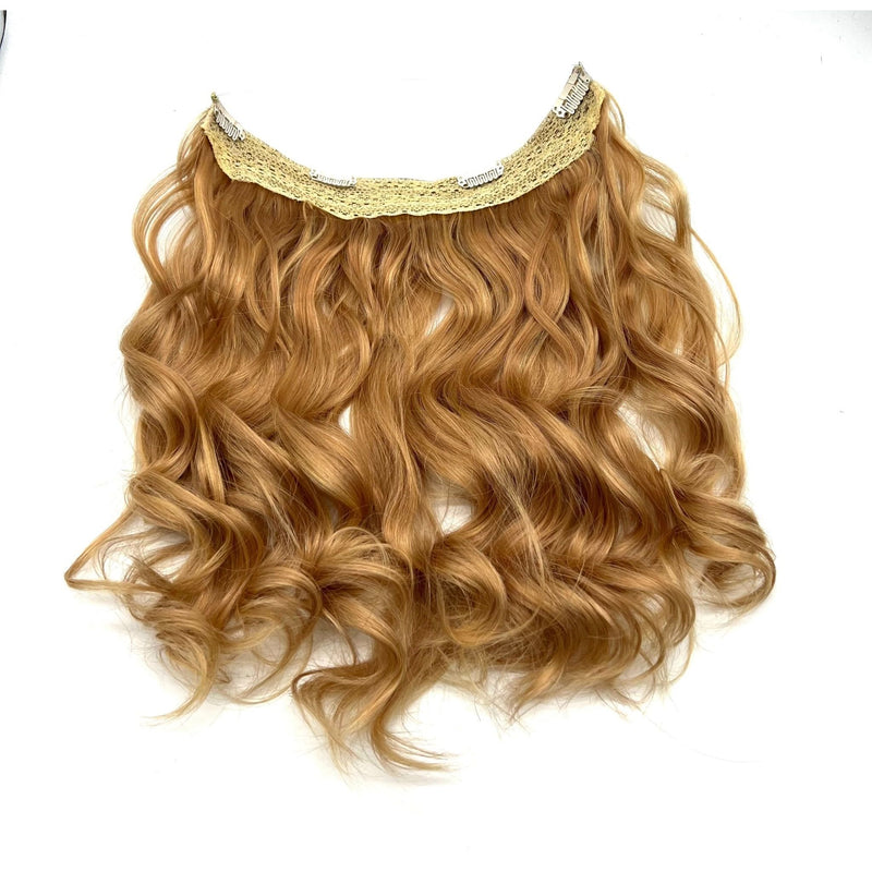 VIP Extensions Halo Hair extensions Body Wave Real Human Hair  14'' Hair Extension