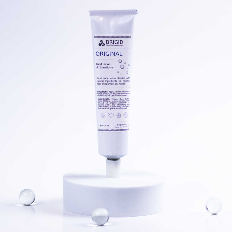 Brigid Trading Company Original Natural Hand Lotion - 100% Fragrance Free Lotion