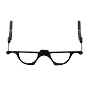 eyekeeper.com Handhold Magnifier Folding Reading Glasses Metalless Screwless Readers with Neck Strap NR153 Eyeglasses