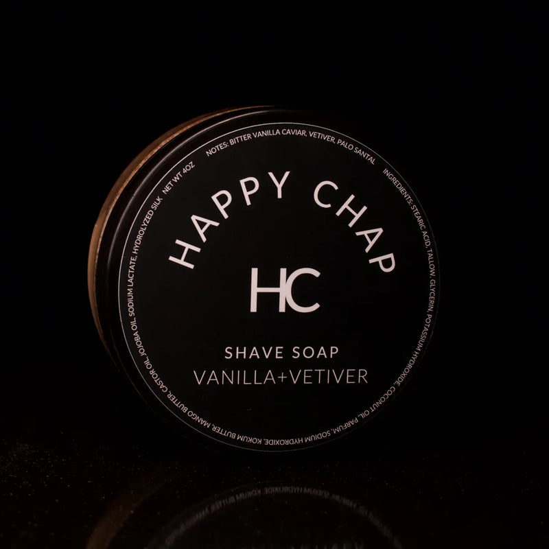 Happy Chap Happy Chap Vanilla + Vetiver Men's Shaving Collection Shaving Kit