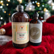 Rising For People Coffee Co. Happy Mushroom Thai Chai & French Vanilla Syrup Coffee