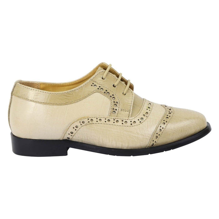 Harp Leather Oxford Style Dress Shoes