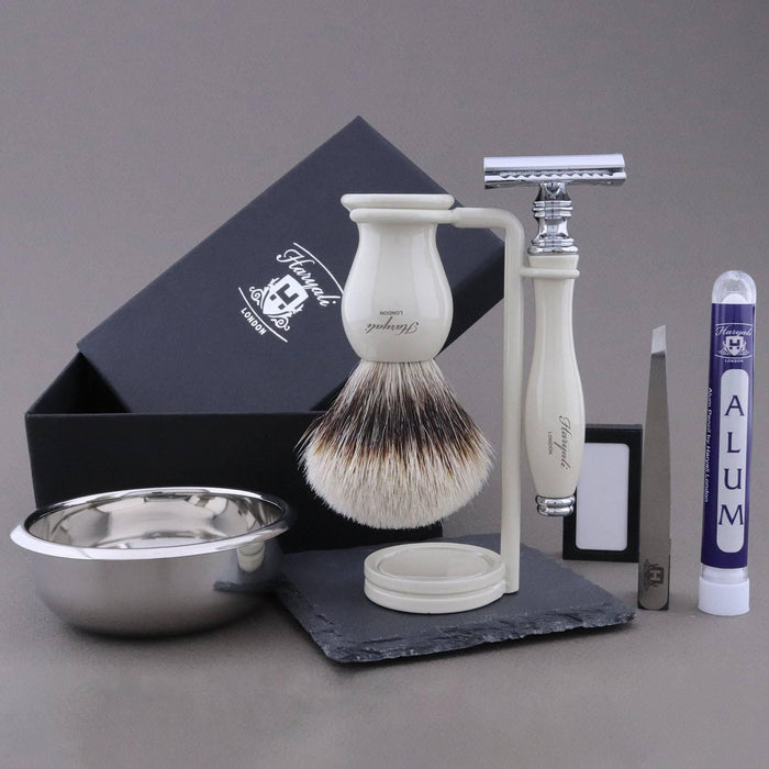 Haryali London Usa - Haryali'S Grace Range Silvertip Badger Hair Shaving Kit