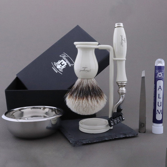 Haryali London Usa - Haryali'S Grace Range Silvertip Badger Hair Shaving Kit