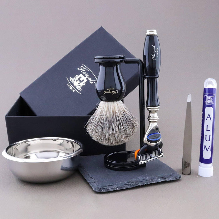 Haryali London Usa - Haryali'S Grace Range Super Badger Hair Shaving Kit