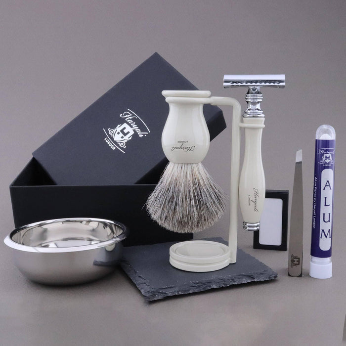 Haryali London Usa - Haryali'S Grace Range Super Badger Hair Shaving Kit