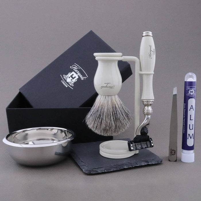 Haryali London Usa - Haryali'S Grace Range Super Badger Hair Shaving Kit