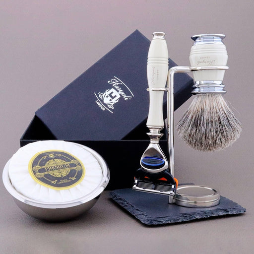 Haryali London Usa - Haryali'S Groove Range Super Badger Hair Shaving Kit