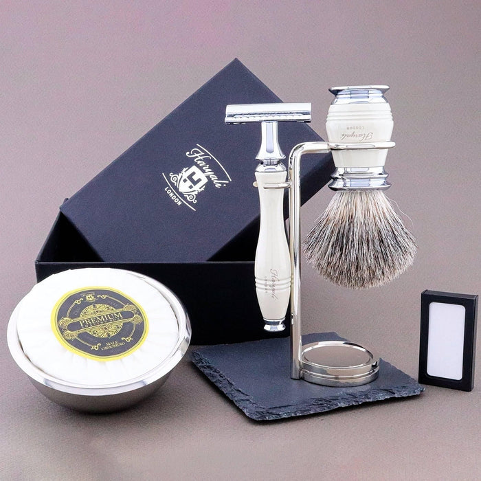 Haryali London Usa - Haryali'S Groove Range Super Badger Hair Shaving Kit